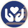 Heart in hands icon