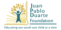Juan Pablo Duarte Foundation - Educating our youth one child at a time logo