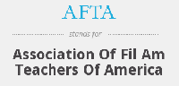 AFTA Association of Fil Am Teachers of America logo