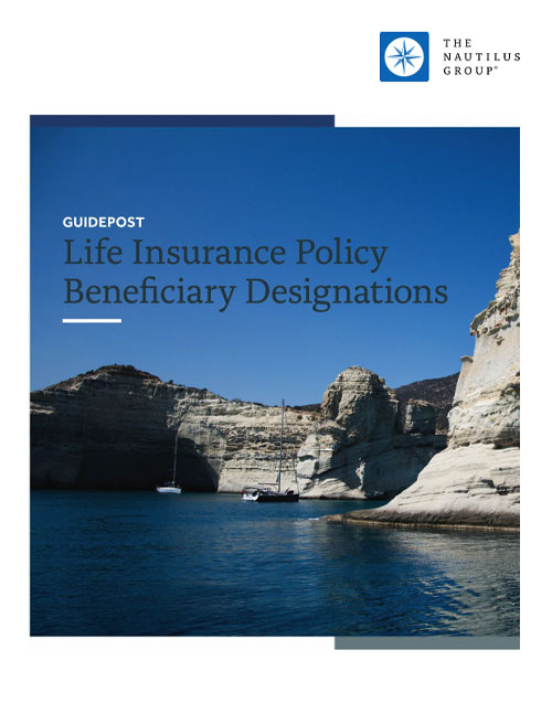 Life insurance policy beneficiary designations