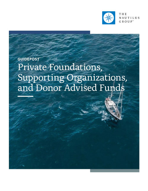 Private Foundations Supporting Orgs
