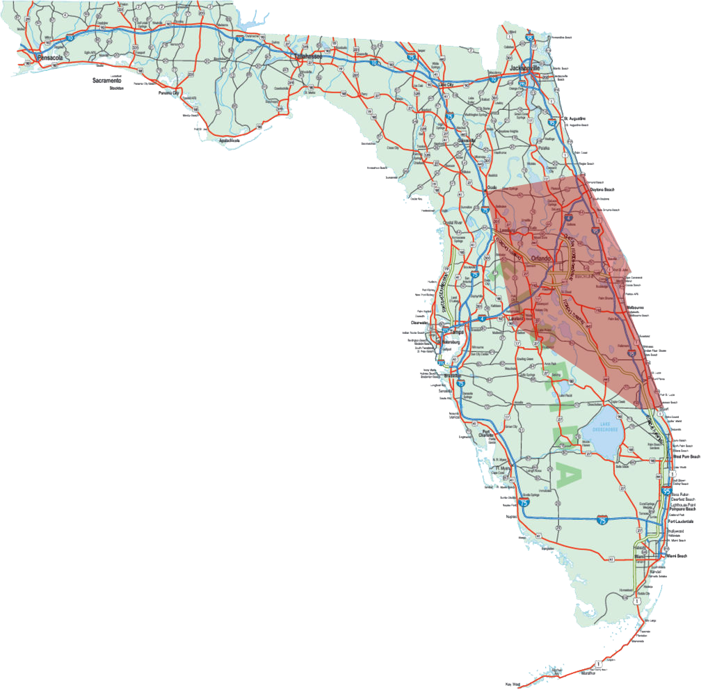 Orlando Map