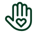 heart palm icon