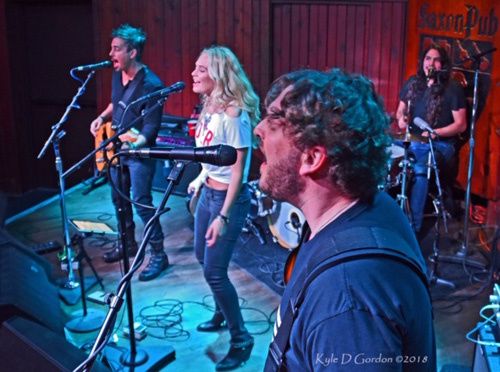 Silas personal band performing photo