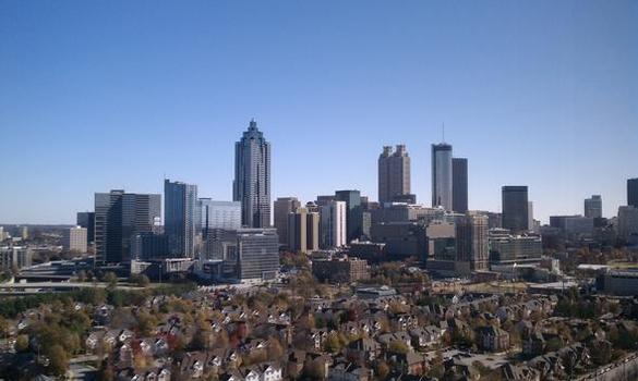 Atlanta city skyline