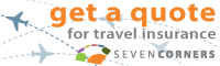 Get a quote for travel insurance from Seven Corners