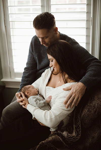 Dana and Eric baby picture