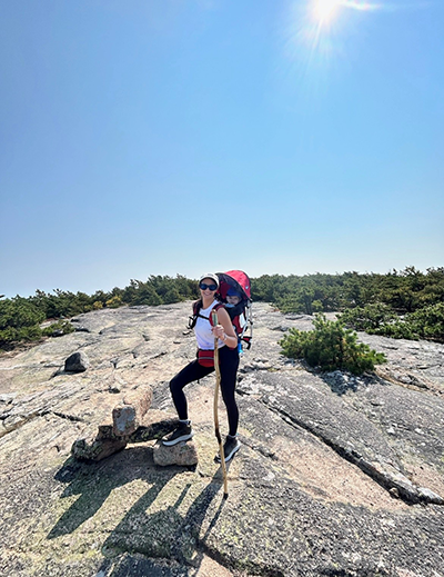 Dana in Maine