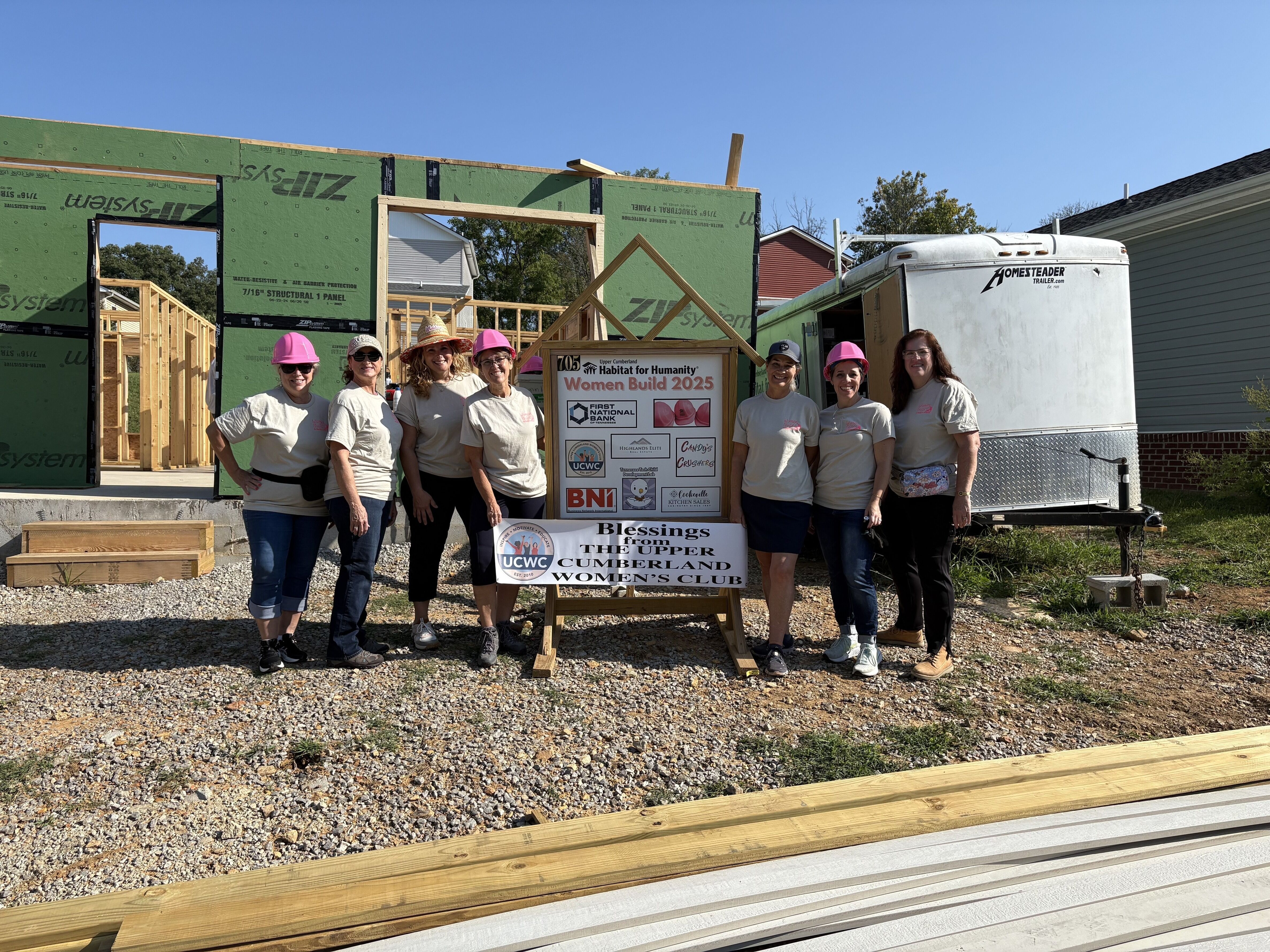 UCWC Women's Build for Habitat Group Photo