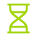 hourglass half icon