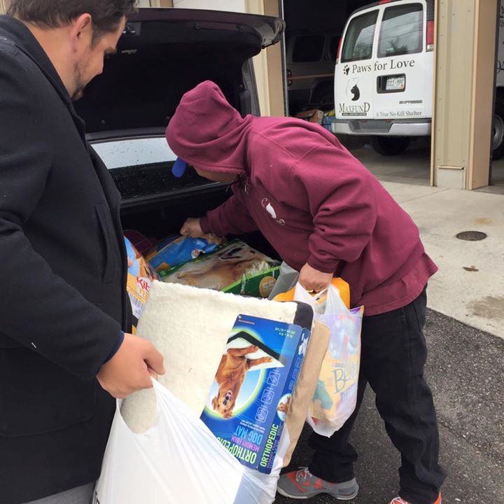loading car