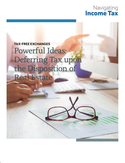 Deferring Tax Upon the Disposition of Real Estate