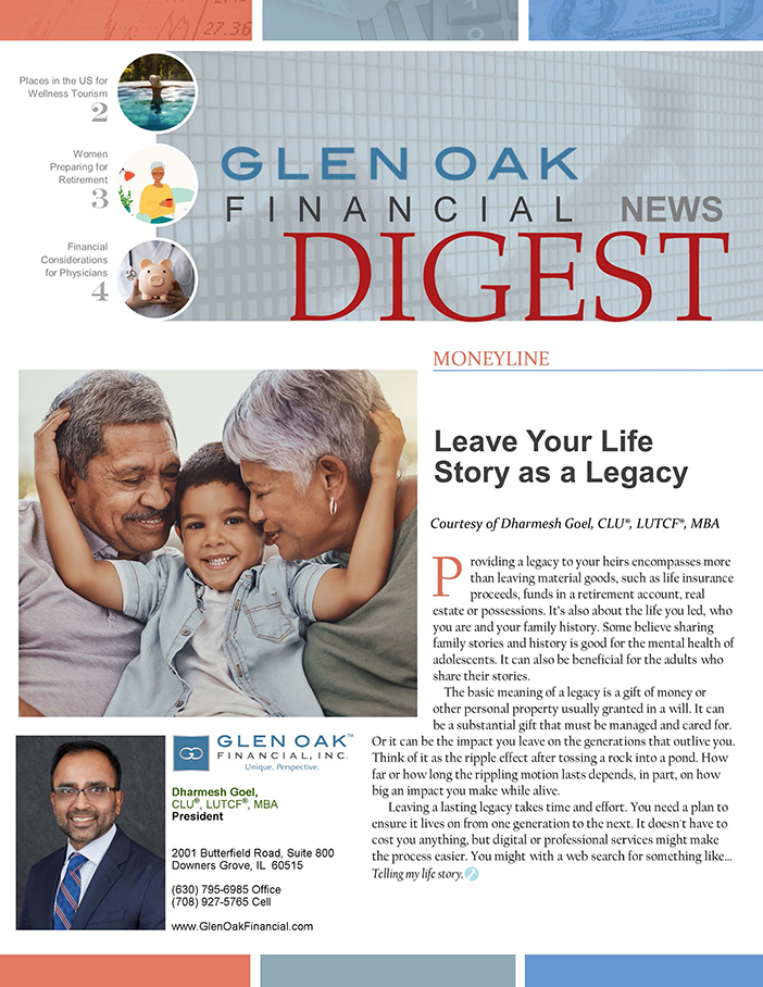  Leave Your Life Story as a Legacy