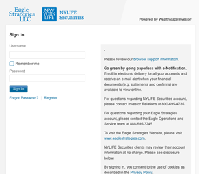 NYLife login