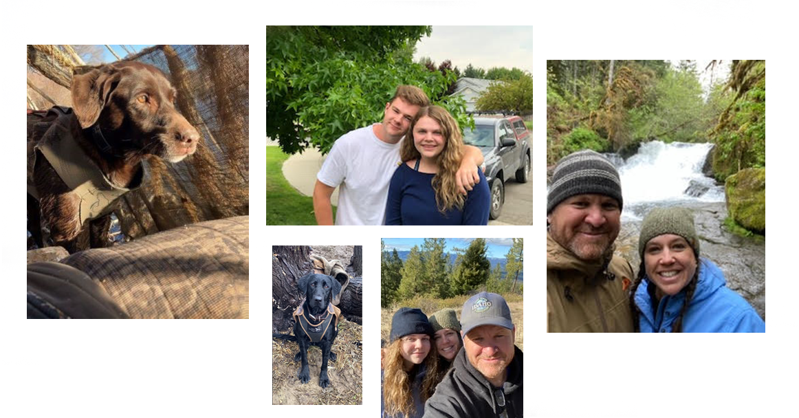 Images of Heather and her family