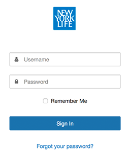 eMoney login page