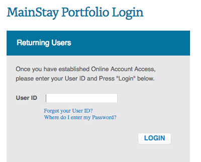 Mainstay login