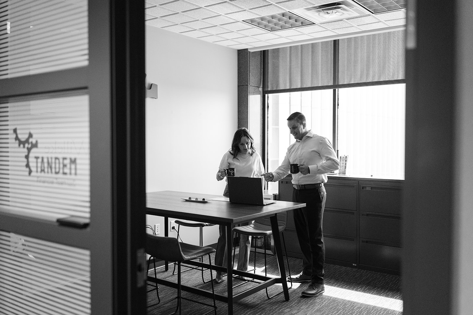 Nate & Megan BW