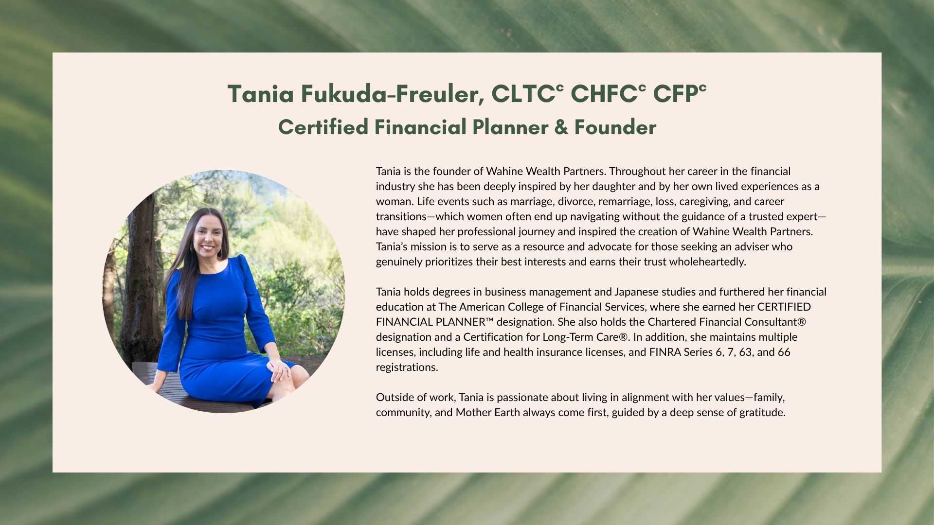 bio tania