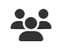 Icon of three people