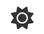 Icon of a sun