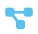 Icon of a networking connection