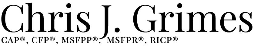 Logo for Chris J. Grimes