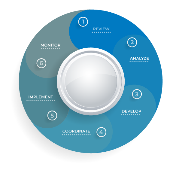 Our Process infographic