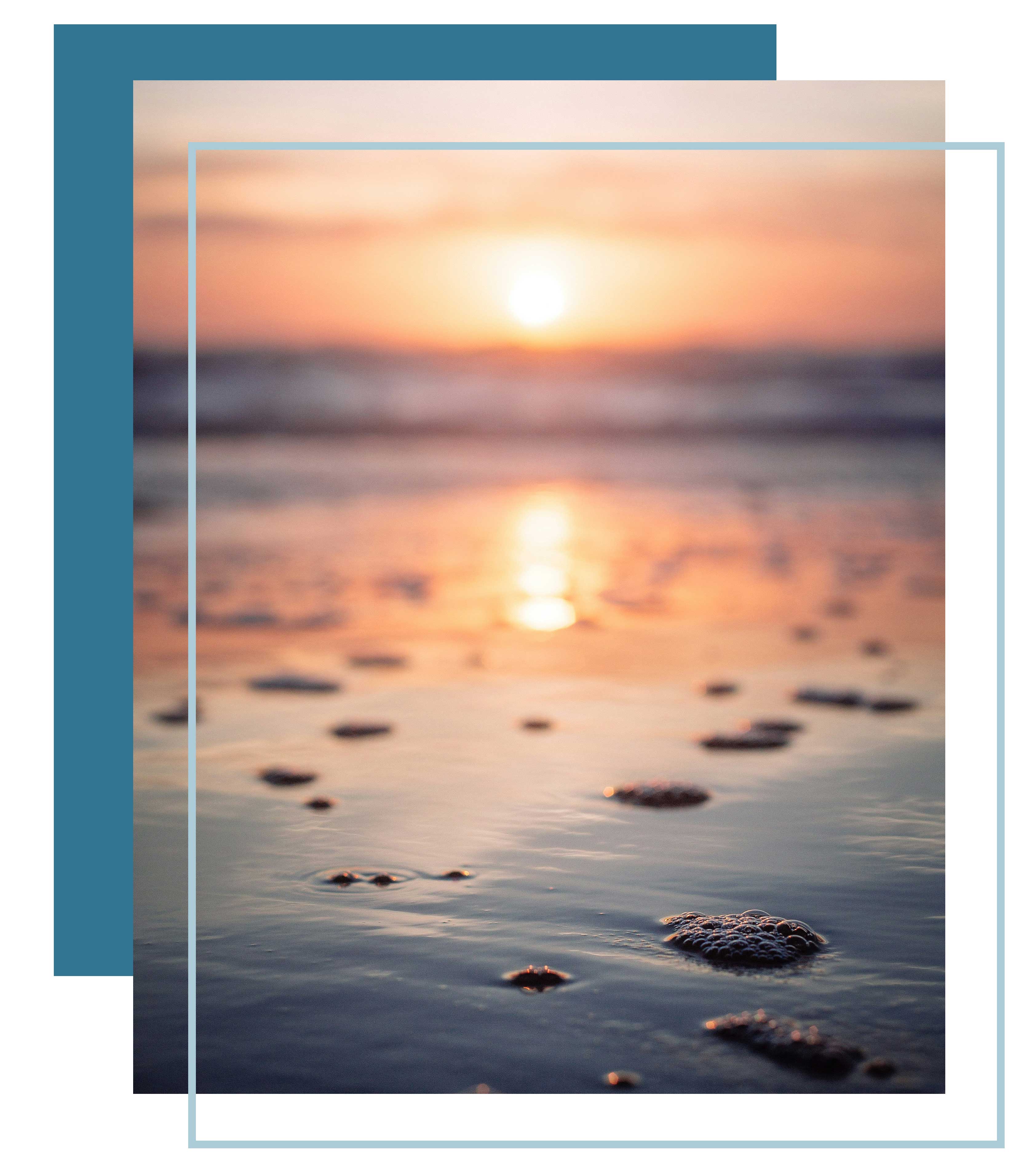 ocean at sunset