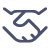 handshake icon colored