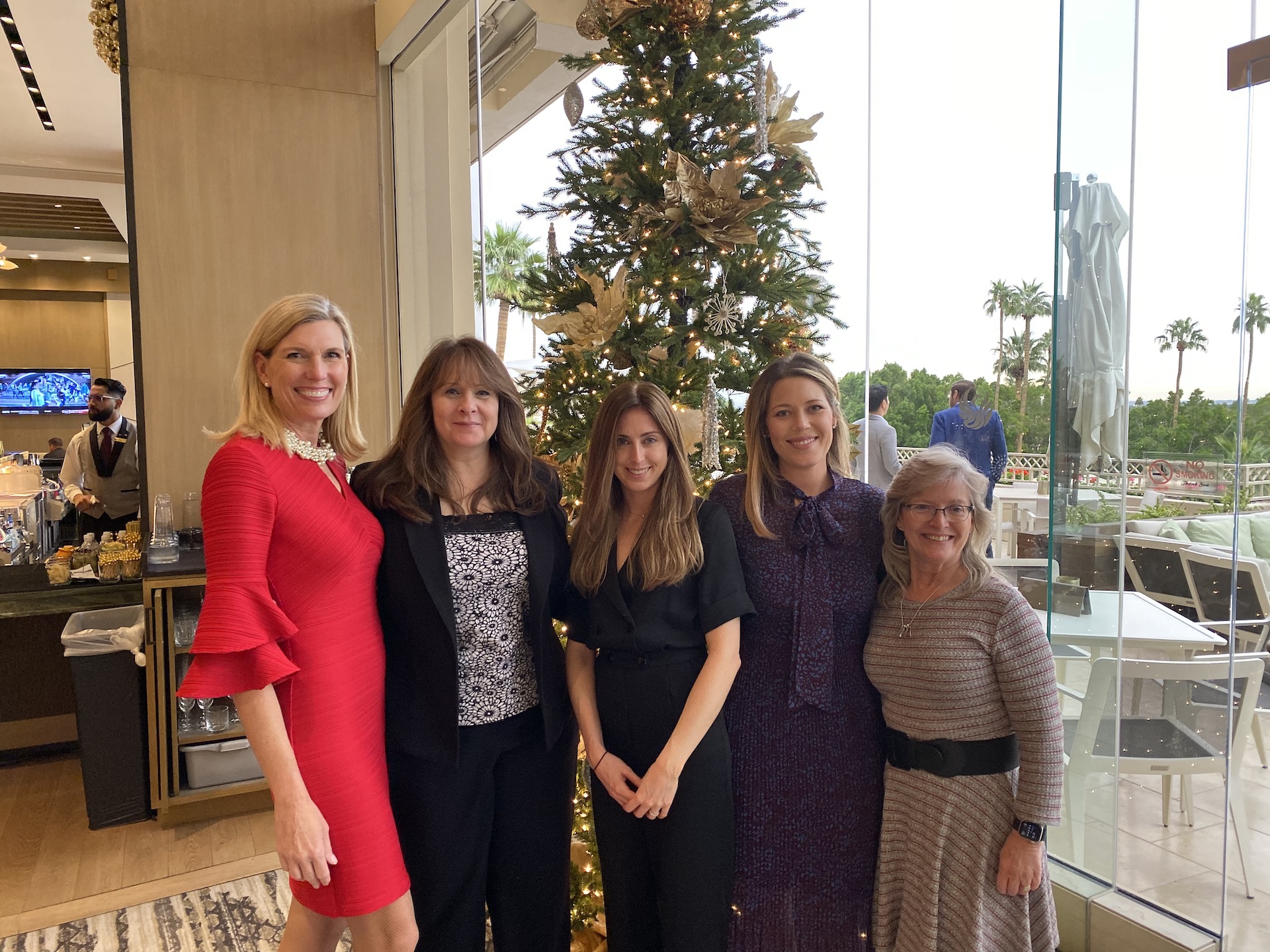 Carrie L. Hall family holiday tree