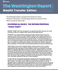 COVERING ALL BASES: TAX REFORM PROPOSAL “CHEAT SHEET”