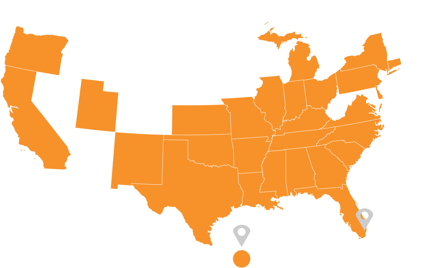 map- where we do business