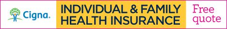 Cigna Individual & Family Health Insurance. free quote.