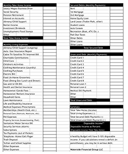 Budget Worksheet thumbnail