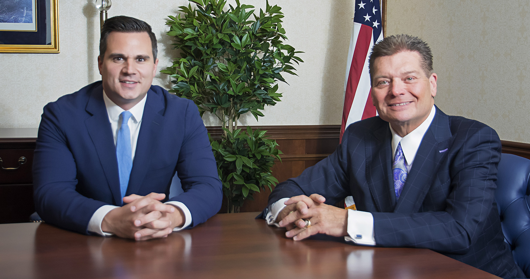 advisors sitting at desk