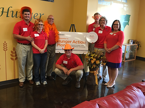 Hunger Action Month team photo