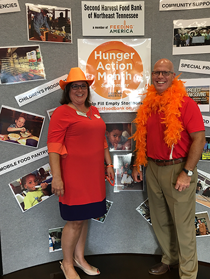 Hunger Action Month party photo