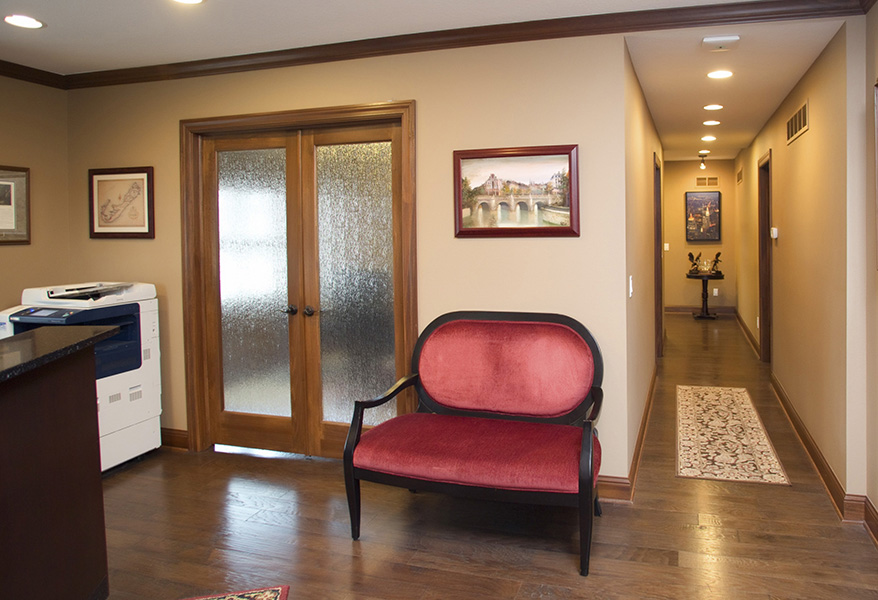 Wiskus Group interior office lobby