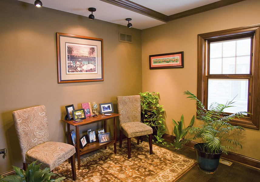 Wiskus Group interior office waiting area