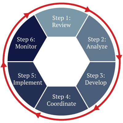 Process Wheel Graphic
