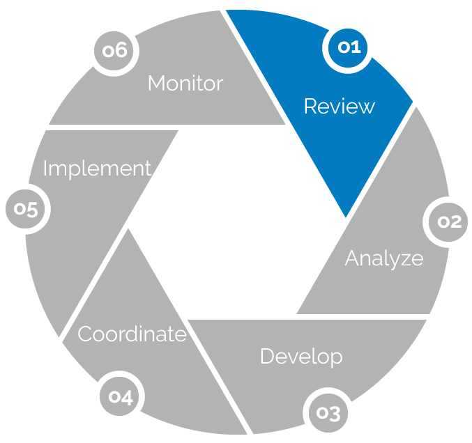 Process Wheel Graphic Step 1 Review