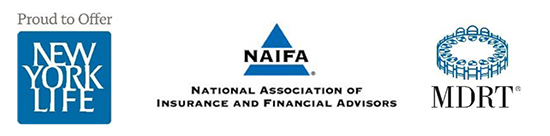 Proud to Offer NYL, NAIFA and MDRT Logos