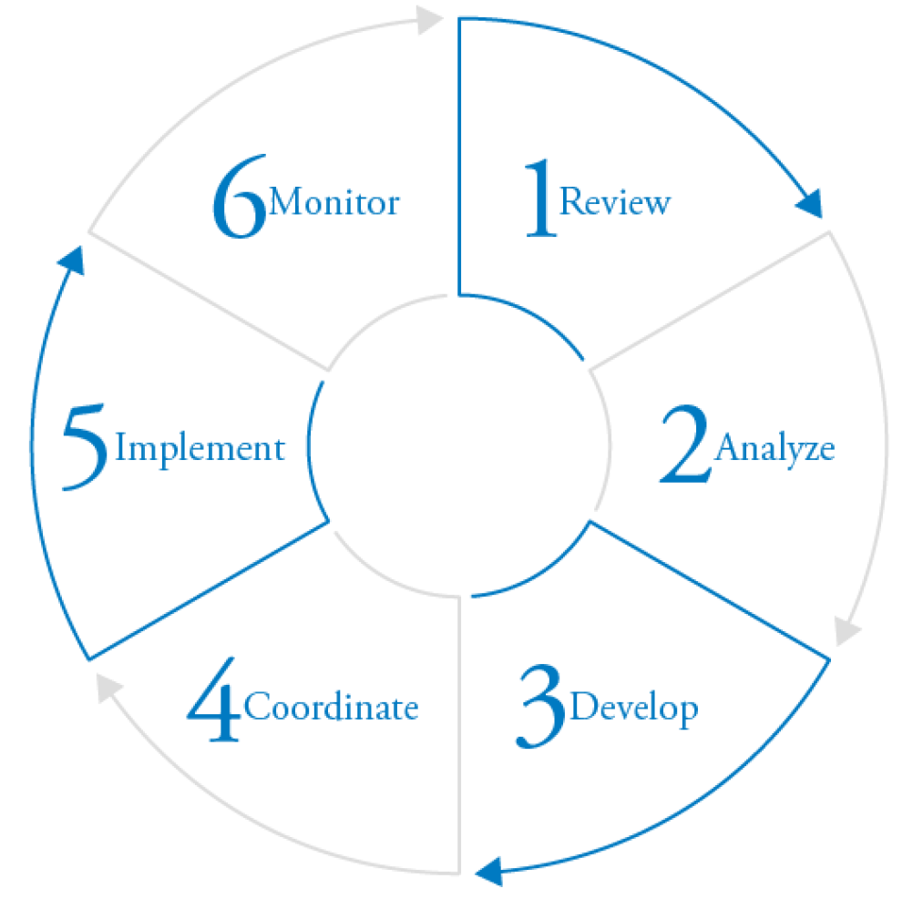 Process Wheel Graphic