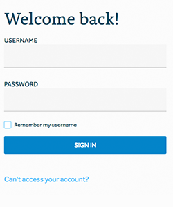 NYL Virtual Service Center > Login Screen