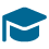grad cap icon - small