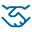 handshake icon - mini