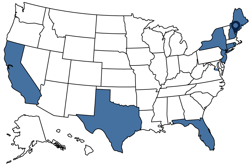 map of business areas