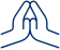 hands touching icon