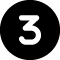 Icon for the number three